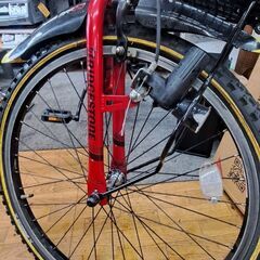 【リサイクルショップどりーむ鹿大前店】No.239　お子様用自転車　マウンテン　BRIDGESTONE　美品ですよ🎵　24インチ　切り替え・LEDライト付き🎵の画像
