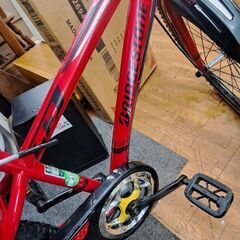 【リサイクルショップどりーむ鹿大前店】No.239　お子様用自転車　マウンテン　BRIDGESTONE　美品ですよ🎵　24インチ　切り替え・LEDライト付き🎵の画像