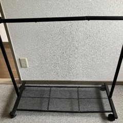 ⭐︎無料⭐︎お洒落ブラックアイアンハンガーラック