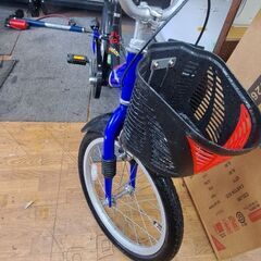 リサイクルショップどりーむ鹿大前店　No238　お子様用自転車　マウンテン　18インチ　美品ですよ🎵　写真参照🎵の画像