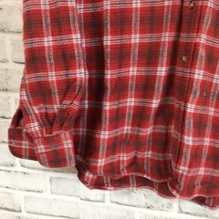 W054 Wrangler AMARICA ラングラー アメリカ製 チェックシャツ Mサイズ アメカジ 古着 現状品の画像