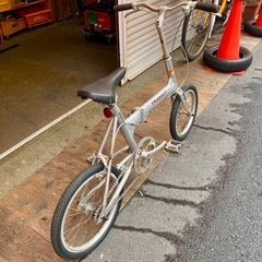 【中古】TRANSIT シルバー 折りたたみ自転車 整備済み 中古】整備済みBRIDGESTONE TRANSIT