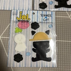 【未使用】ジェルインテリアステッカー　3個セットの画像