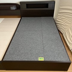 dream bed セミダブルベッドフレーム 収納付き