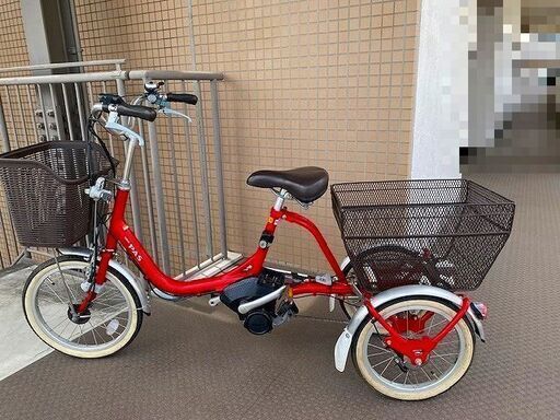 電動アシスト三輪車YAMAHA PA16W