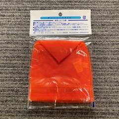 【新品・未使用】FOOTMARK ★ スイムキャップ　オレンジ　Lサイズ　人気　　の画像