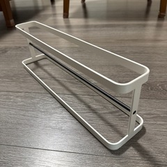 山崎実業　スチームスリッパラック　4足収納　ホワイト