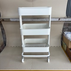 【美品中古】IKEA イケア RÅSKOG ロースコグ ワゴン,...
