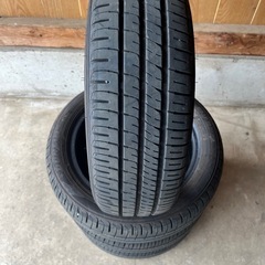 中古タイヤ組み換え込み165/55R14 72V エナセーブEC204年製2024の画像