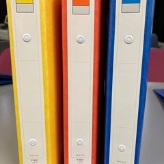 A3 2穴ファイル　A4 2穴ファイルの画像