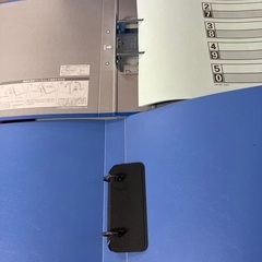 A3 2穴ファイル　A4 2穴ファイルの画像