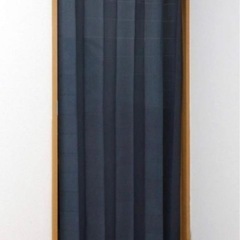  パタパタカーテン　ネイビー　幅98cm×丈250cm 