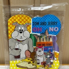 新品未使用　トムとジェリー　ぬりえセット