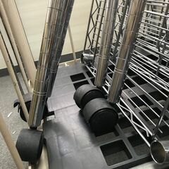 ルミナス　スチールラック　5段　横幅120cm  キャスター付きの画像
