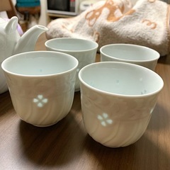 有田焼　透かし蛍　湯呑み　4個　セット