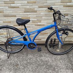 中古自転車 6段変速 26インチ ブロックダイナモ 軽整備済み ...
