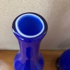 ガラス瓶　花瓶　蓋付きの画像