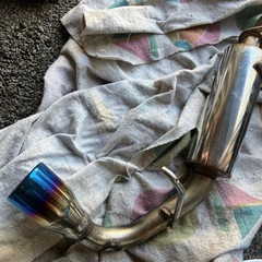 JB23ノーマルバンパー用社外マフラー
