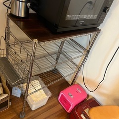 天板付きスチールラック