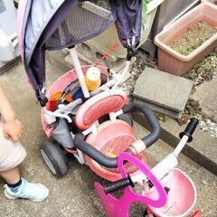 三輪車、砂場おもちゃ