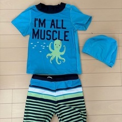 男の子の水着★120cm★フルセット
