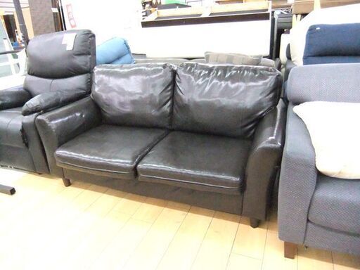 2人掛けソファ 幅148×奥75×高75 長椅子 ソファー ２Pソファ 札幌市厚別区 厚別店