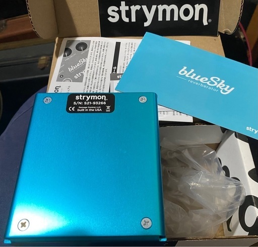 【新品同様】【国内正規品】 strymon blueSky Reverb ストライモン リバーブ エフェクター ギター ブルースカイ