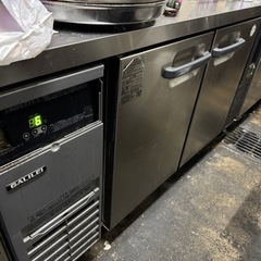 【６℃まで冷えます】フクシマガリレイ台下冷蔵庫120×60×80