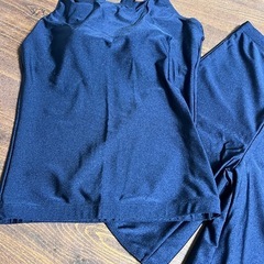 【値下げ】セパレート水着　紺　未使用品