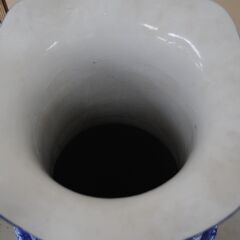 [1334J]有田焼　伊万里焼　大壺　高さ120㎝　染付　インテリア　オブジェの画像
