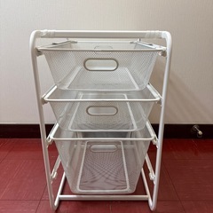 IKEA スチールメッシュラック　引き出し