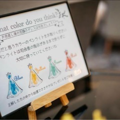 【価格交渉可】結婚式ドレス色当て小物セット※サイリウムはつきませんの画像