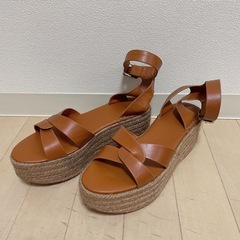 ZARA ザラ　ウェッジソール　サンダル　37