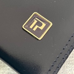 POLA 長財布 ネイビー レザーの画像