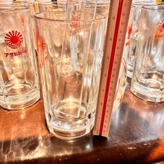 廃盤デザイン アサヒビールロゴ入りジョッキ！   の画像