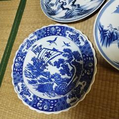 大皿　まとめて　当時物　昭和レトロ　古美術　骨董品の画像