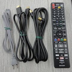 シャープ ブルーレイレコーダー 500GB 2017年製 BD-NW520 2番組同時録画 Blu-ray 録画機器 再生機器 西岡店の画像