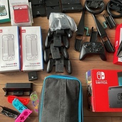 Nintendo Switch本体と周辺機器の画像