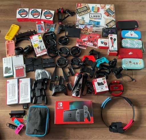 Nintendo Switch本体と周辺機器