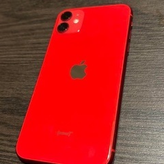 iphone11 128GB ソフトバンク　レッド