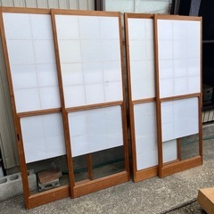 雪見障子　4枚セット