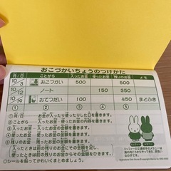 おこづかいちょうの画像