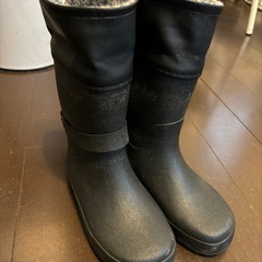 ハリスツイード　2way おしゃれレインブーツ　長靴　19cmの画像