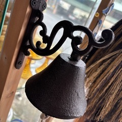 アイアン　ベル　呼び鈴の画像