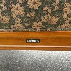 カリモク karimoku コロニアル ラウンジチェア チェア レトロ おしゃれの画像