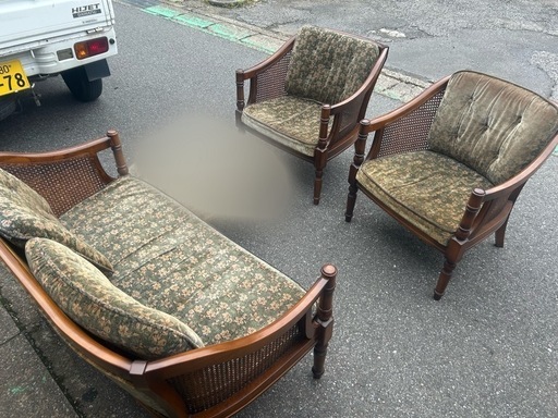 カリモク karimoku コロニアル ラウンジチェア チェア レトロ おしゃれ