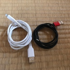 【最短取引出来る方】Lightningケーブル2本セット