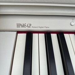 ローランド　ピアノ　Roland HP605-GP　の画像