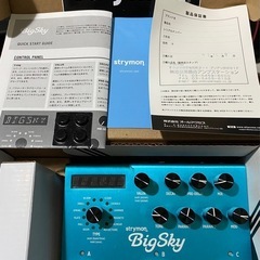 【極美品】 strymon BigSky reverb リバーブ...