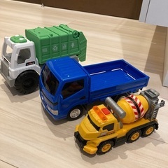 はたらく車　ミニカー　トラック　収集車